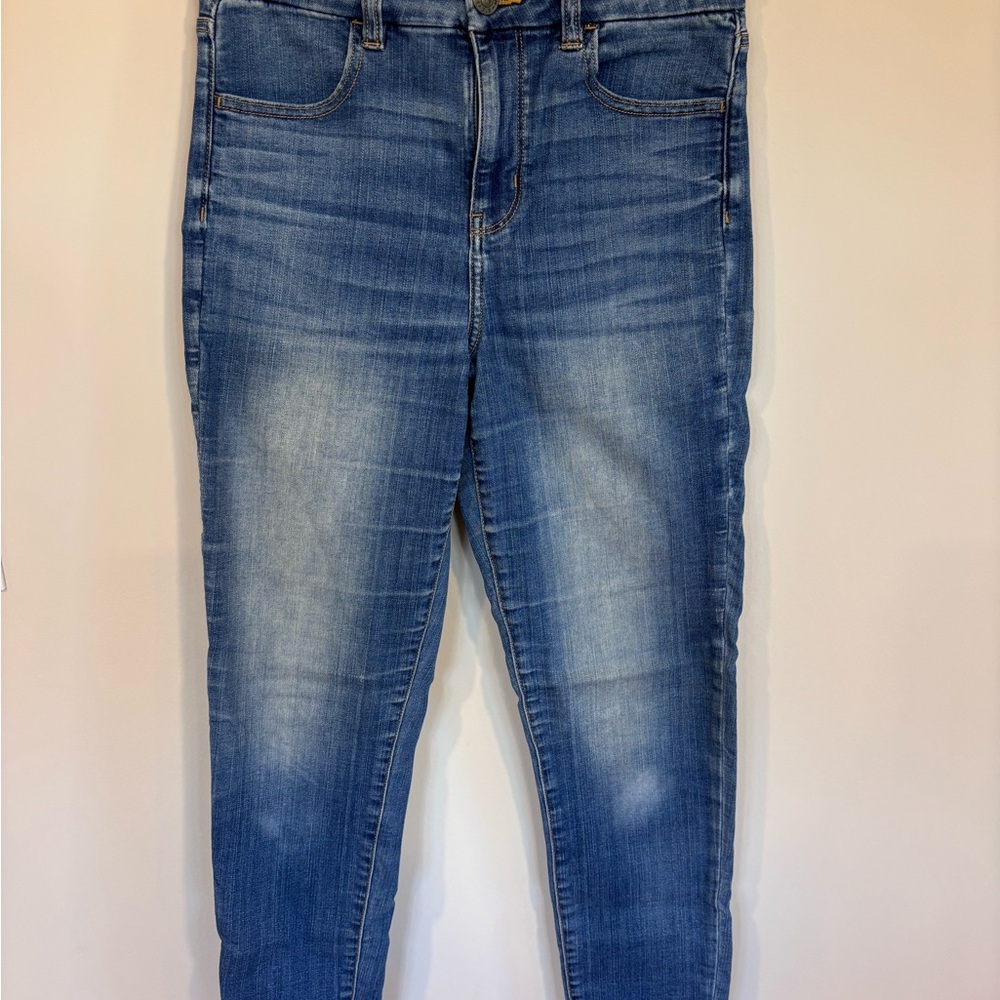 American Eagle Women’s Jeans - Curvy High-Rise Jegging - Size 8 Long